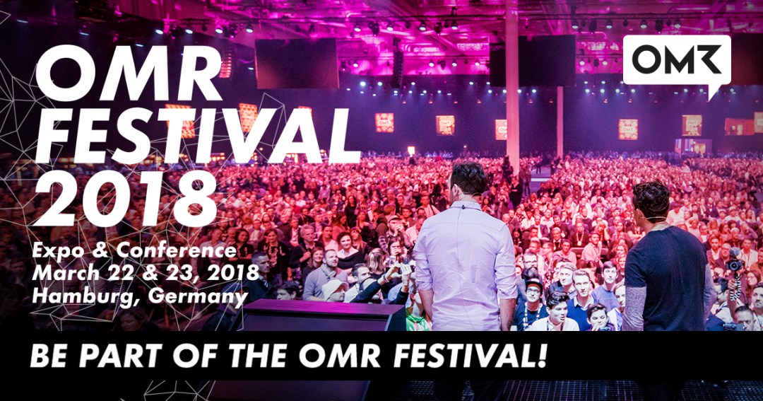Meet us at OMR18 in Hamburg!